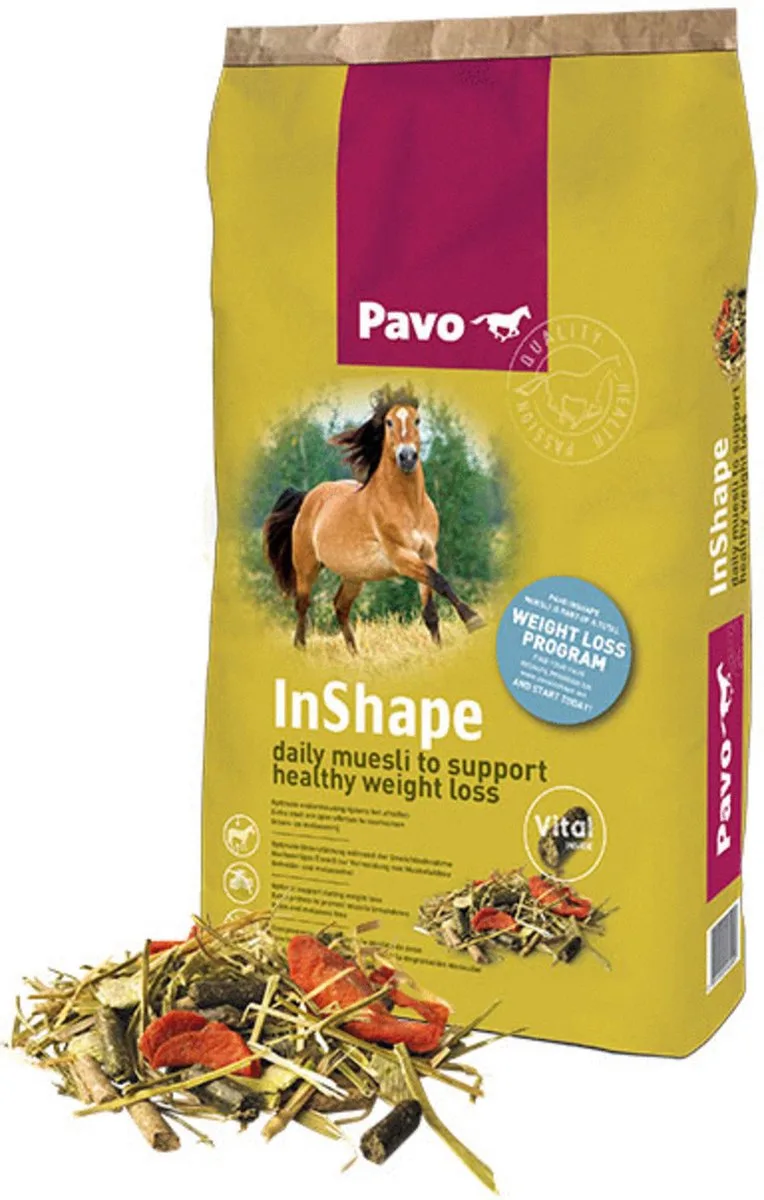 Inshape - Paardenvoer - 15 kg de Pavo – photo produit