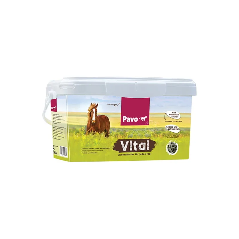 Mineraalvoer Vital 8 kg van Pavo in Regular – productfoto