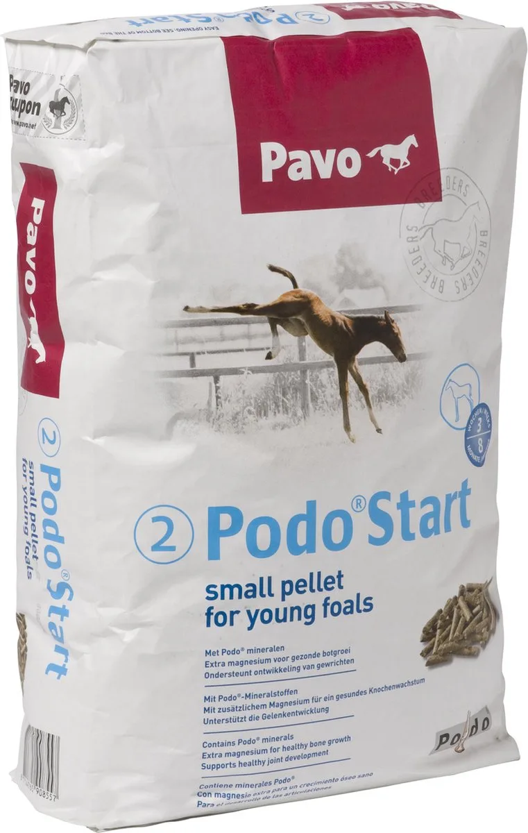 Podo Start - Paardenvoer - 20 kg de Pavo – photo produit