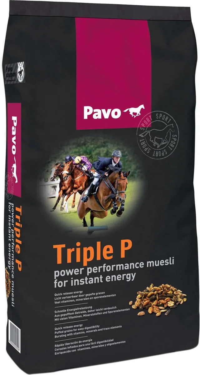 Triple P - Paardenvoer - 15 kg fra Pavo – produktbillede
