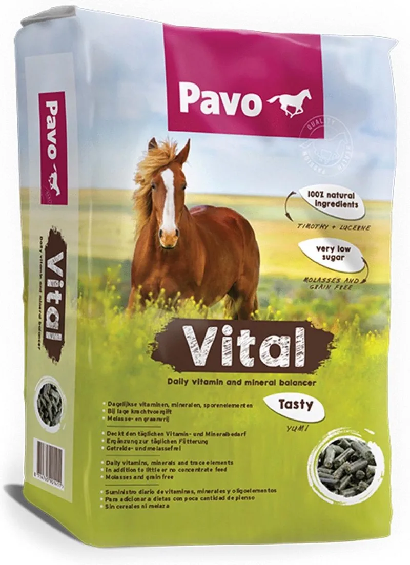 Vital - Aanvullend Paardenvoer - 20 kg von Pavo – Produktfoto