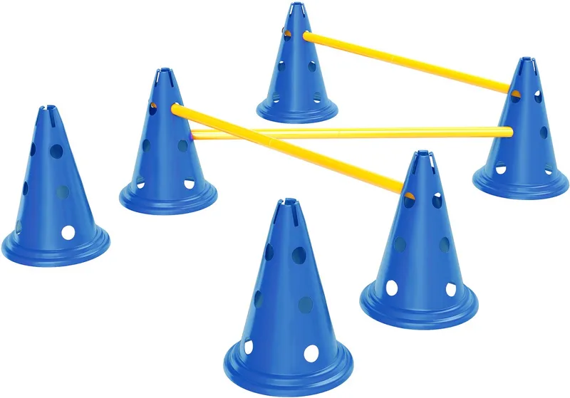 honden agilityset - 3-delig - draagtas - geel de PawHut en Bleu – photo produit 1 sur 5