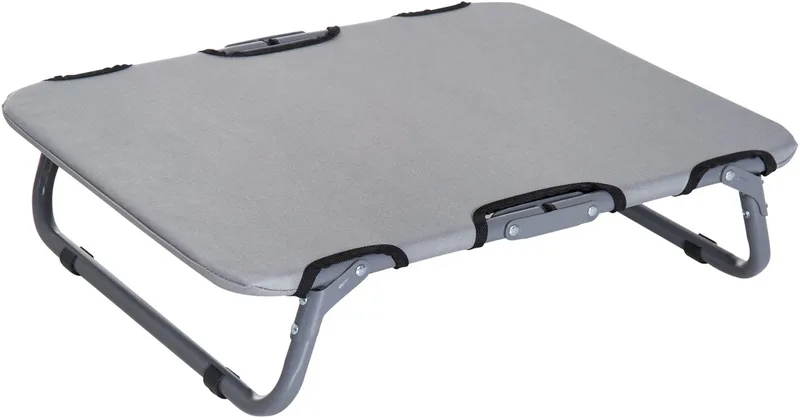 hondenbed - stalen buis - 600d oxford - 59x46x15 cm by PawHut in Grey – product photo