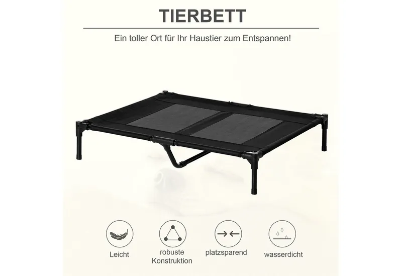 Hondenmand slaapplaats hondenbed hondenbank huisdierenmand kattenmand D04-033 by PawHut in Brown – product photo 4 of 5