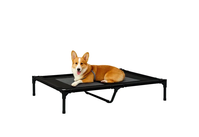 Hondenmand slaapplaats hondenbed hondenbank huisdierenmand kattenmand D04-033 by PawHut in Brown – product photo 2 of 5