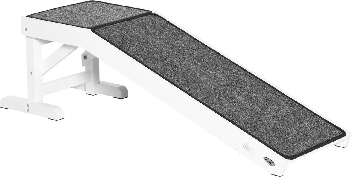 huisdierenloopplank - Hondentrap met antislip - Helling voor bank en bed voor kleine honden van PawHut in Meerkleurig – productfoto