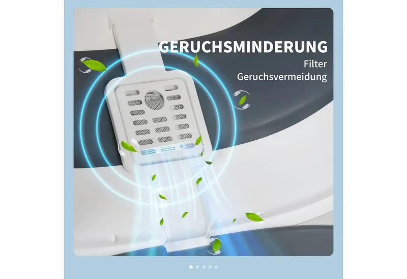 Kattenbak met schep D31-066V00 by PawHut – product photo 4 of 5