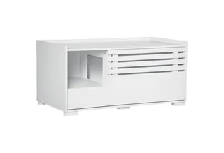 Kattenbak - met Verhoogde Vloer - D31-045 by PawHut in White – product photo 2 of 5
