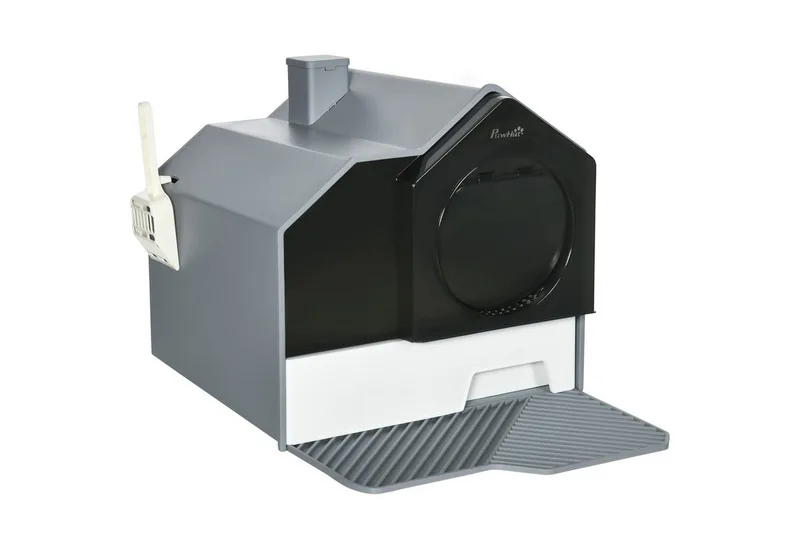 Katzentoilette mit Schaufel D31-077V00 von PawHut – Produktfoto 2 von 5