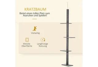 Krabpaal D30-296V02 by PawHut in Brown – product photo 4 of 5