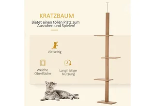 Krabpaal D30-296V02 by PawHut in Brown – product photo 4 of 5