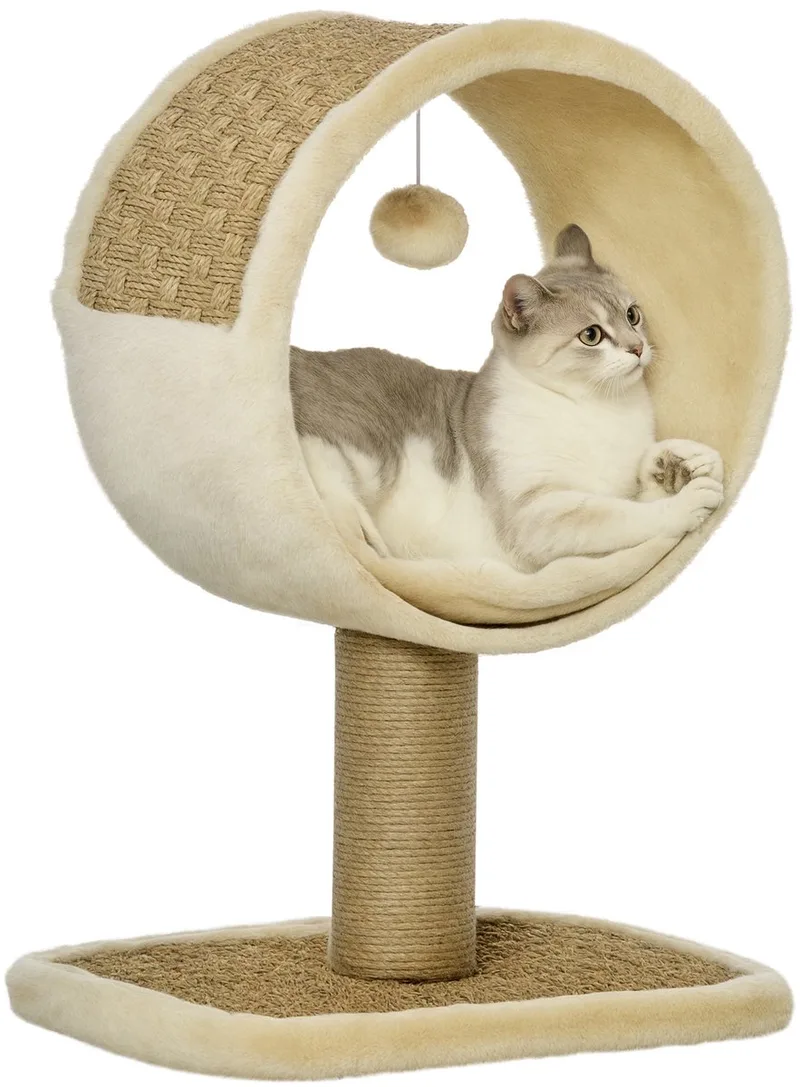 Krabpaal met muisspeelgoed D30-430 de PawHut en Multicolore – photo produit