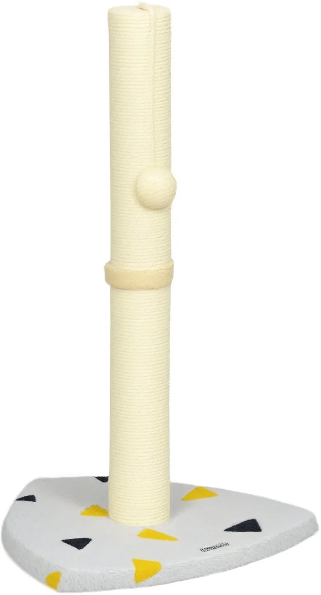Kratzbaum mit Spielball D30-675V00 by PawHut in Grey – product photo