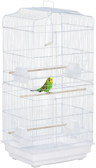 Vogelkooi - Metaal - 46,5x35,5x92cm