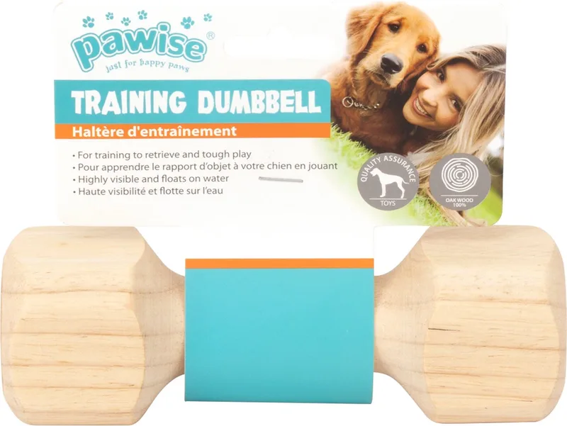 apporteerblok – Honden speelgoed en training - Small - Drijvend by Pawise in Hout – product photo