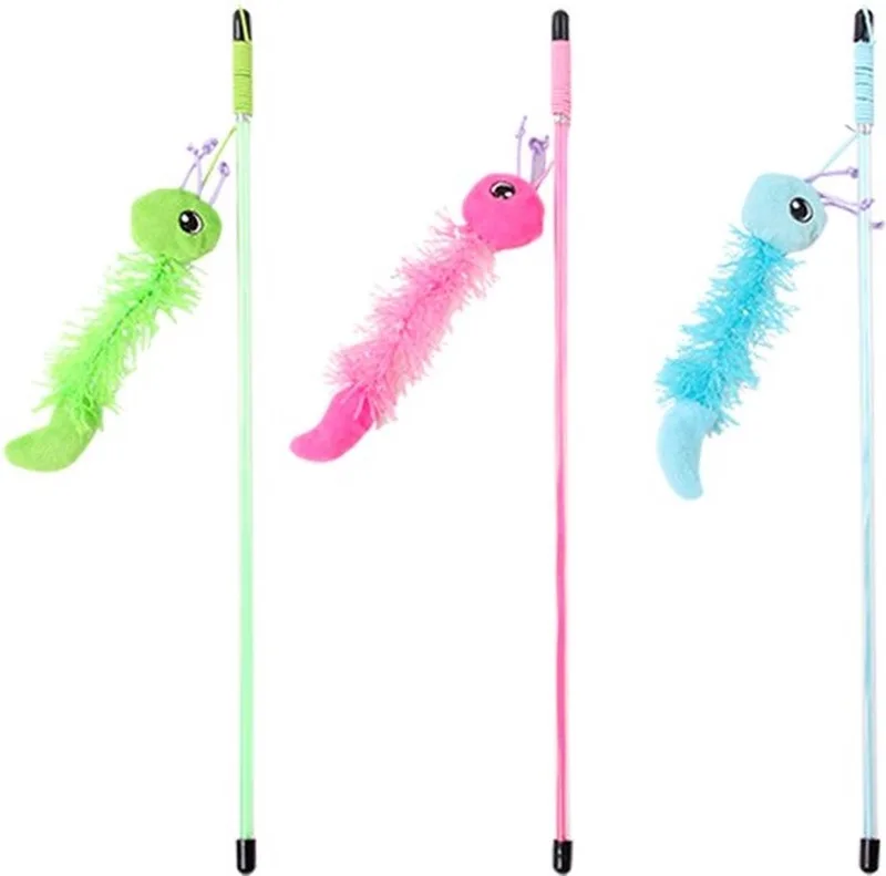 Cat Teaser Caterpillar Speelgoed voor katten - Kattenspeelgoed - Kattenspeeltjes by Pawise in Multicolour – product photo