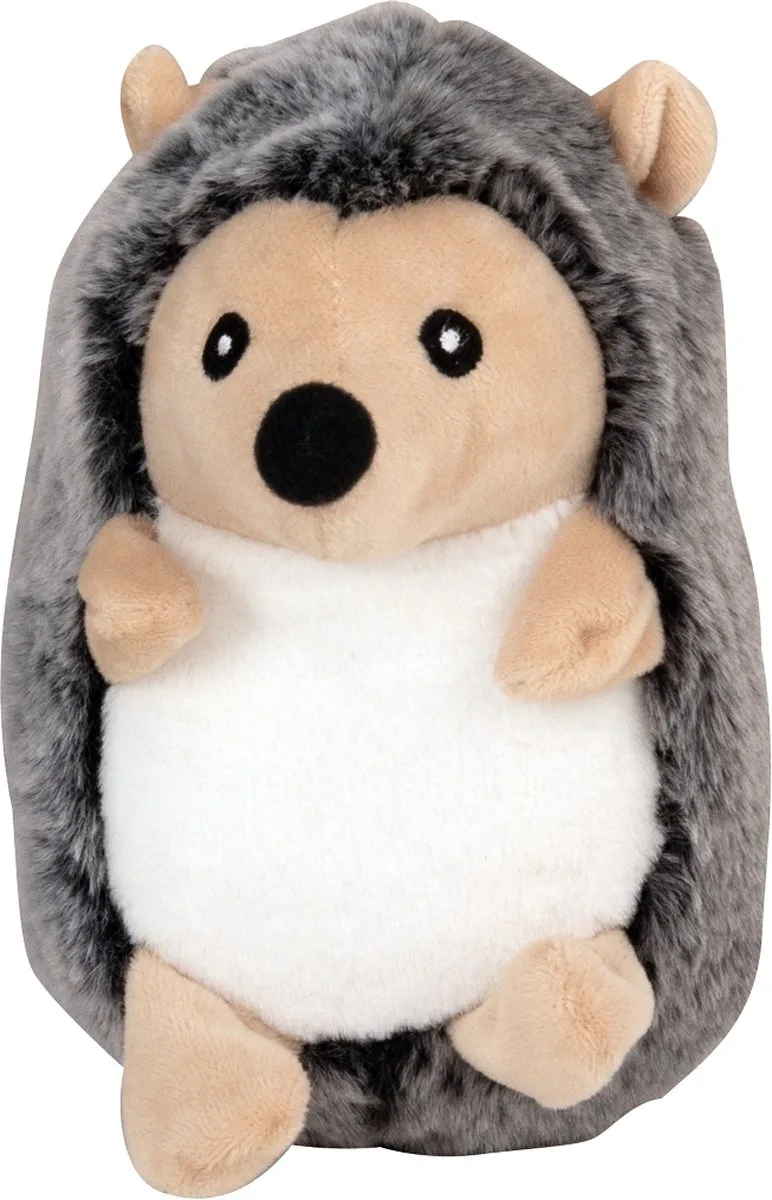 Hondenknuffel – 12 cm - Hondenspeelgoed met Pieper – Zachte Knuffel – S - Piepspeelgoed - Egel von Pawise in Braun – Produktfoto
