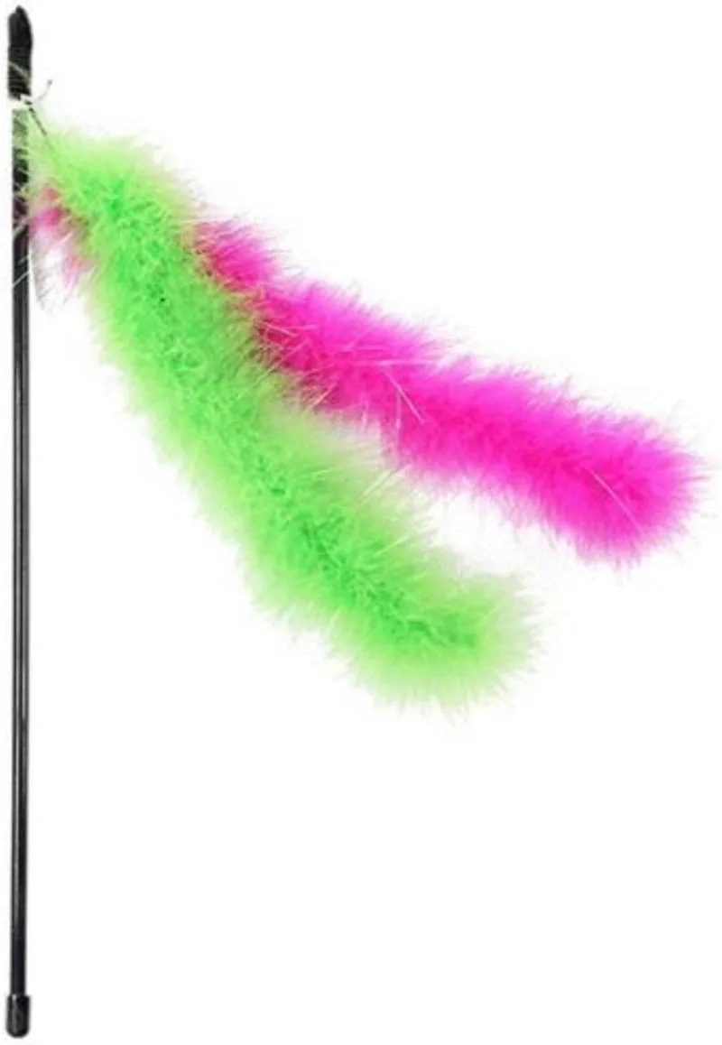 Kattenhengel Glitter - Kattenspeelgoed - 45 cm by Pawise in Assorti – product photo