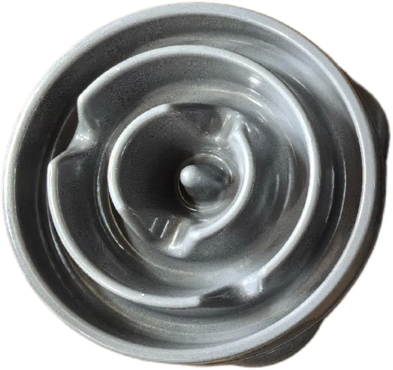 Slow Feeder Droplet - Hondenvoerbak - Ø22x5 cm fra Pawise i Grå – produktbillede
