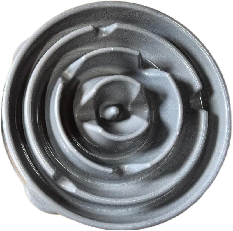 Slow Feeder Droplet - Hondenvoerbak - Ø30x5 cm by Pawise in Grey – product photo