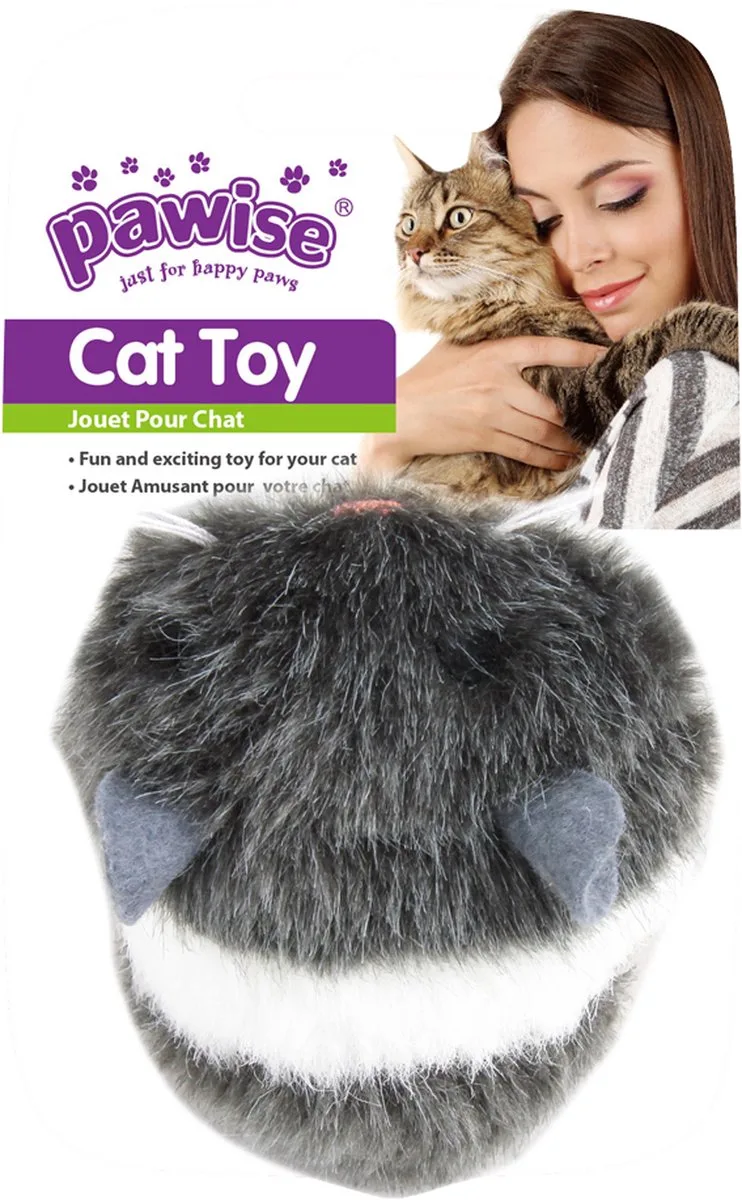 Vibrating Mouse 8cm Speelgoed voor katten - Kattenspeelgoed - Kattenspeeltjes by Pawise – product photo