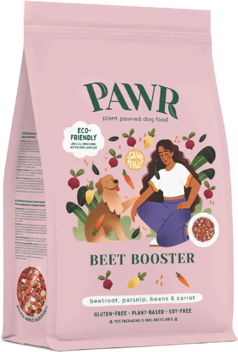 9x PAWR Plantaardig Hondenvoer Beef Booster 750 gr de PAWR – photo produit