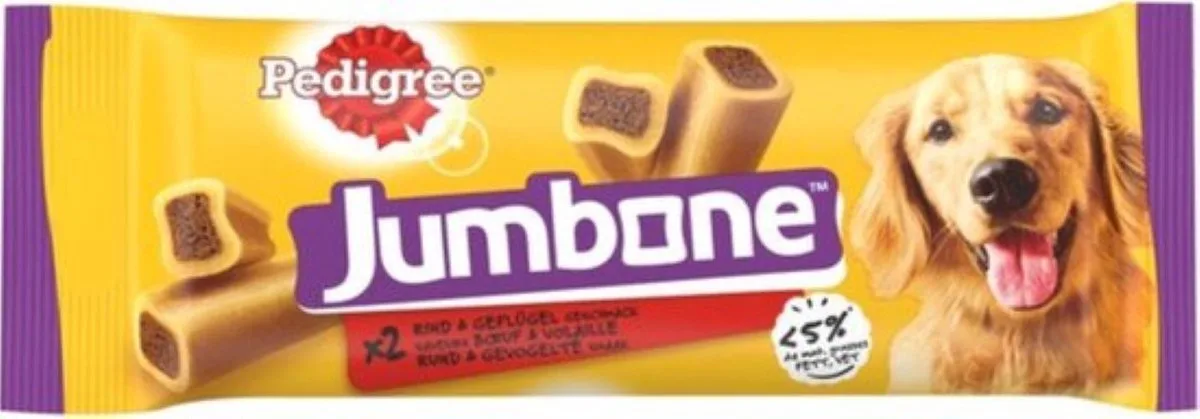 12x PEDIGREE Jumbone medium rund&gevogelte 2st by Pedigree – product photo