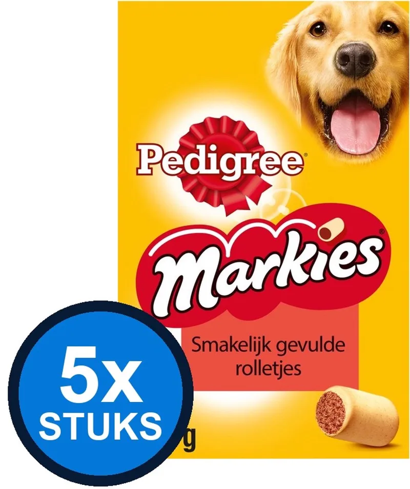5x Pedigree - Markies Original - Hondensnacks - 500 g von Pedigree – Produktfoto