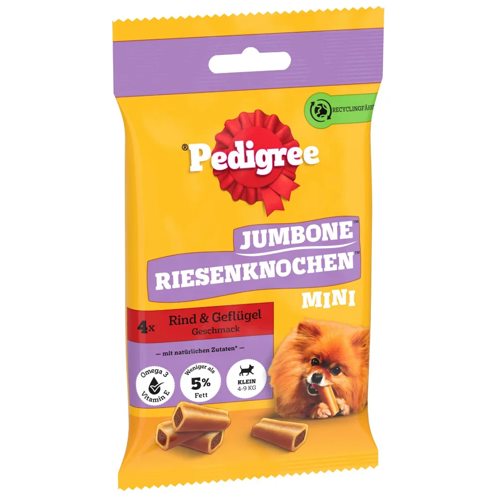 5x160g Jumbone Mini Rund Pedigree Hondensnacks van Pedigree – productfoto