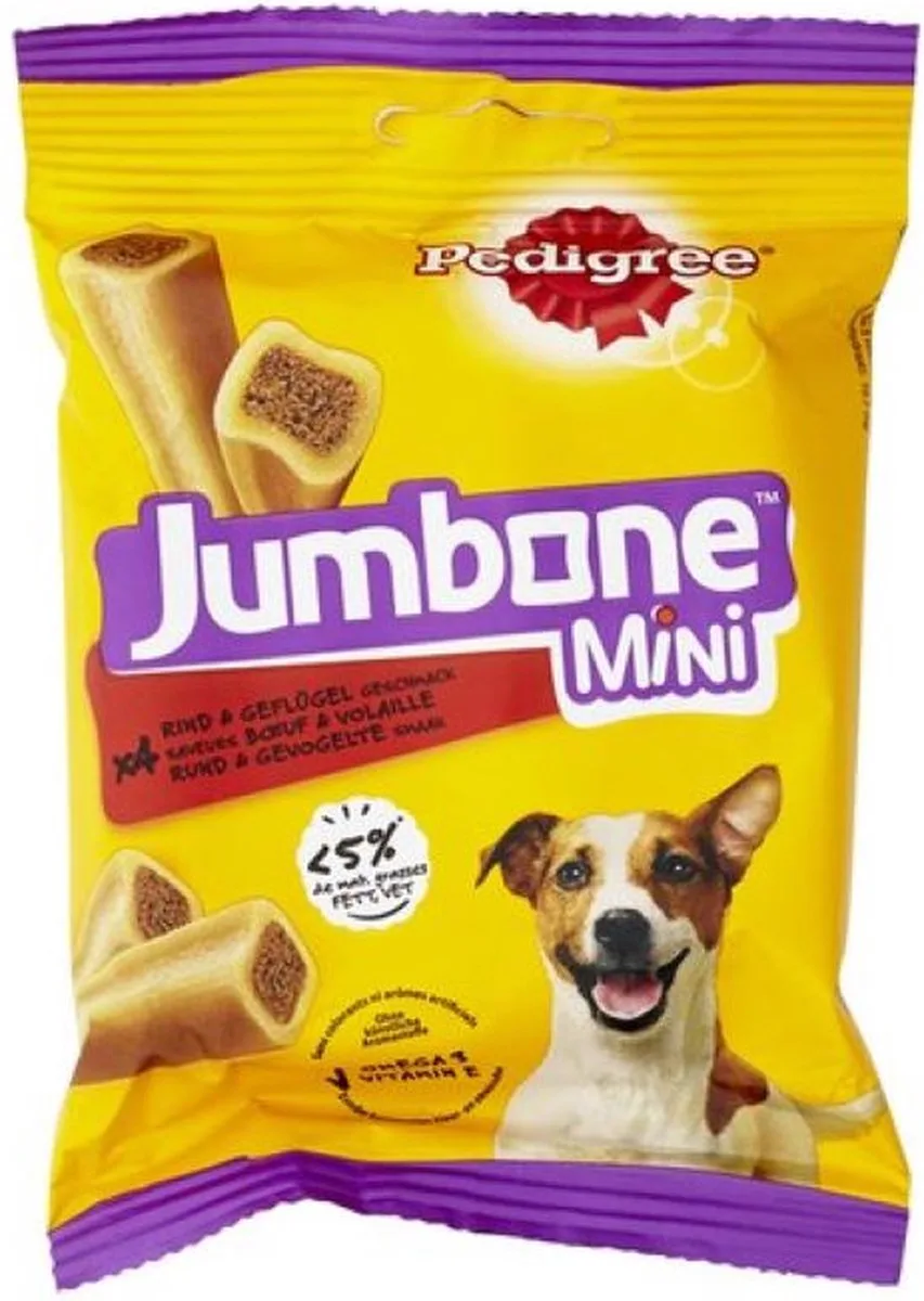 6x PEDIGREE Jumbone S rund&gevogelte- 4st från Pedigree – produktbild