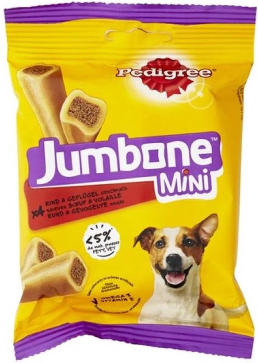 8x PEDIGREE Jumbone S rund&gevogelte- 4st by Pedigree – product photo