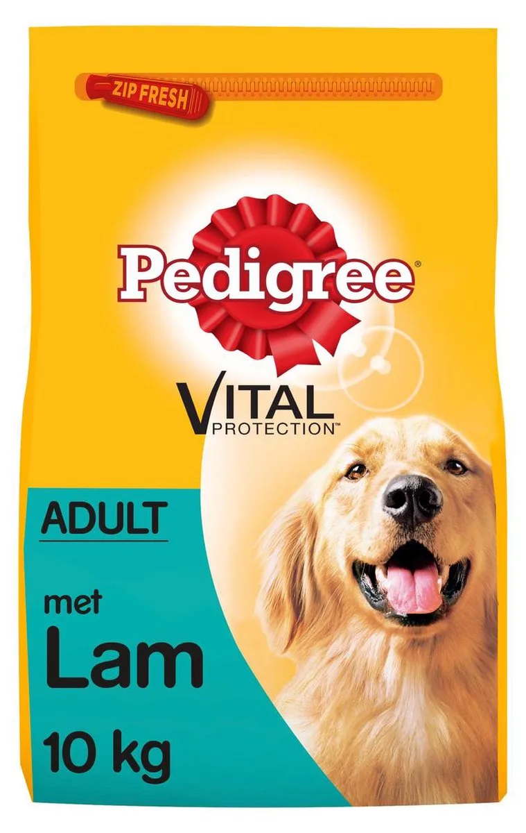 Adult Lam - Hondenvoer - 2 x 10 kg van Pedigree – productfoto