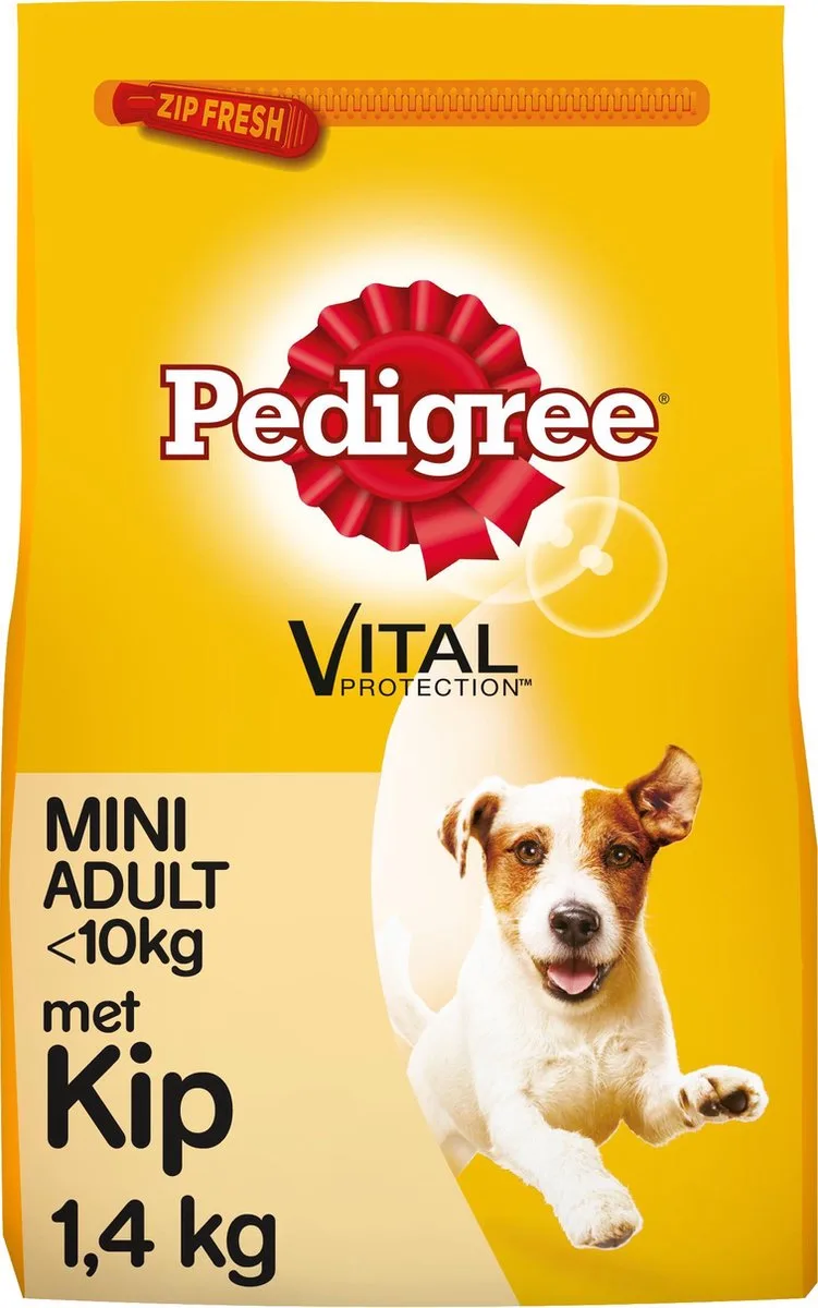 Adult Mini Menu Kip - Hondenvoer - 3 x 1.4 kg by Pedigree – product photo