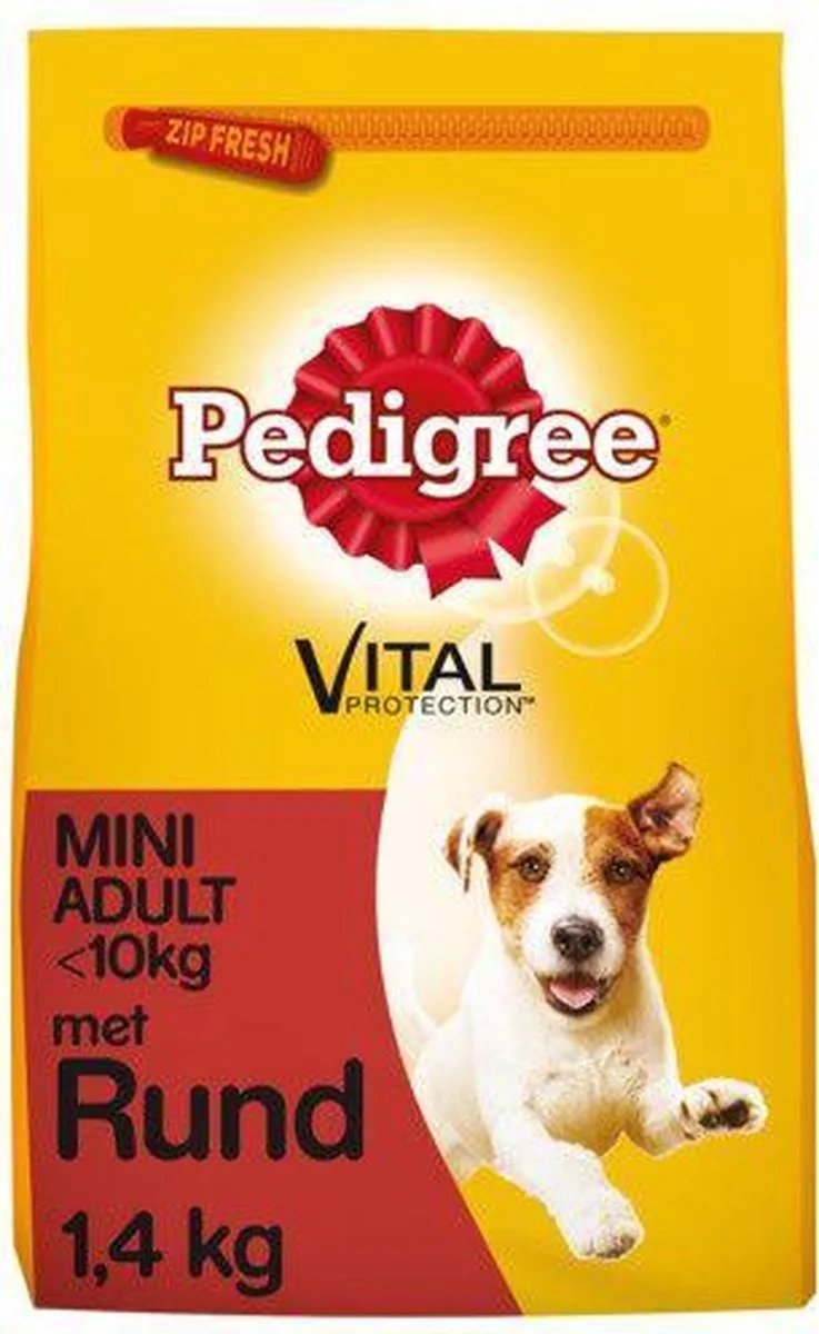 Adult mini | rund,1.4 kg van Pedigree – productfoto