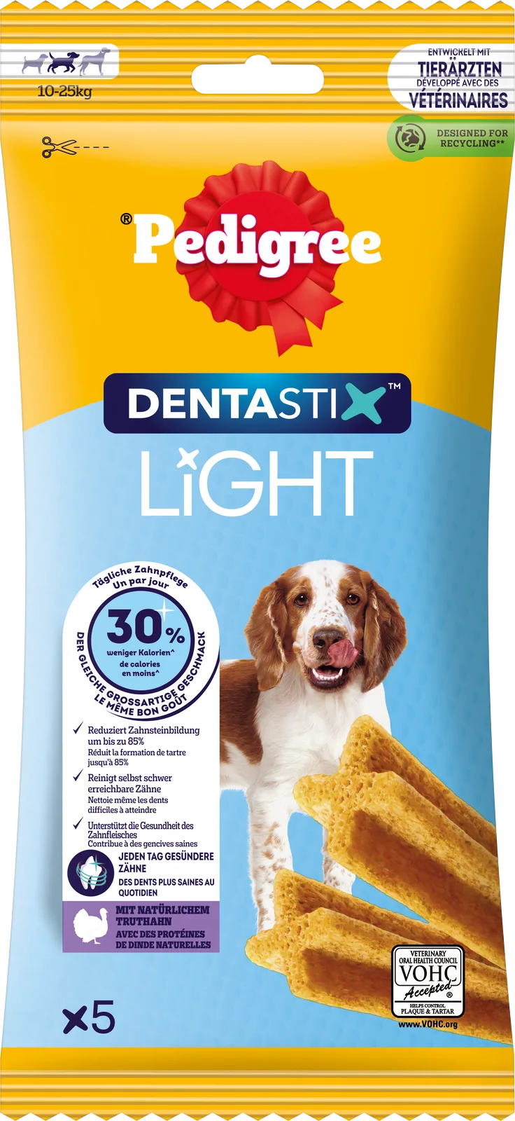 Denta Stix Light M - 5 Stück von Pedigree – Produktfoto