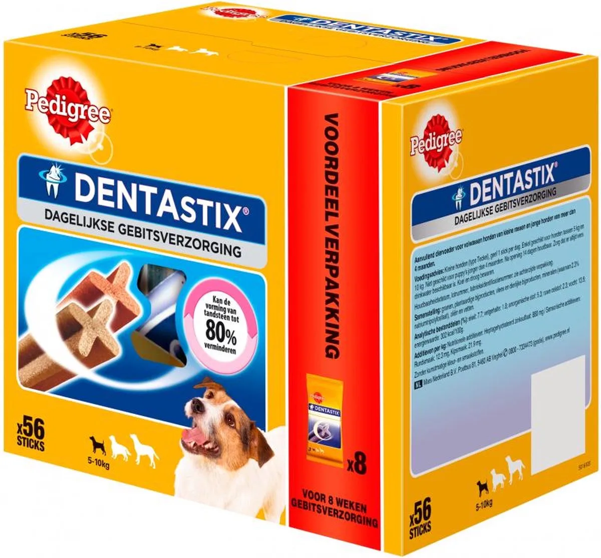 Dentasticks - Big Pack - MINI 5-10 kg - 56 stuks van Pedigree – productfoto