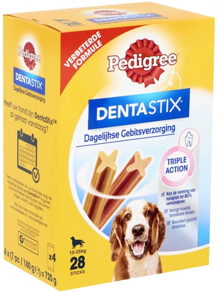 Dentasticks - Multipack - Medium 10-25 kg - 28 stuks by Pedigree – product photo
