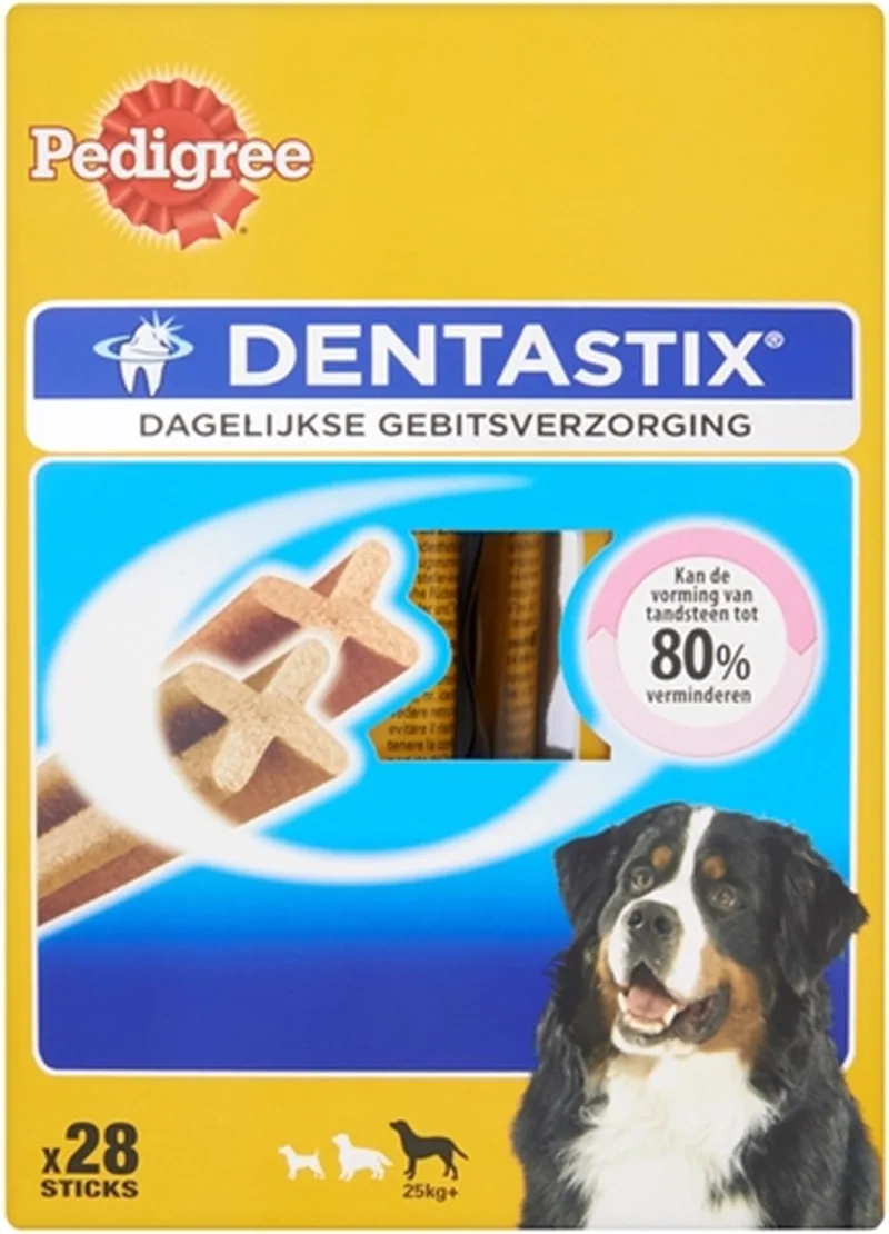 Dentastix - Hondensnacks - 4 x Dental 28 stuks Maxi de Pedigree – photo produit