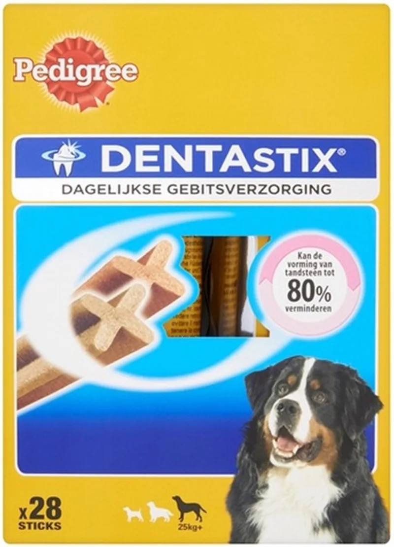 Dentastix - Hondensnacks - 4 x Dental 28 stuks Maxi de Pedigree – photo produit