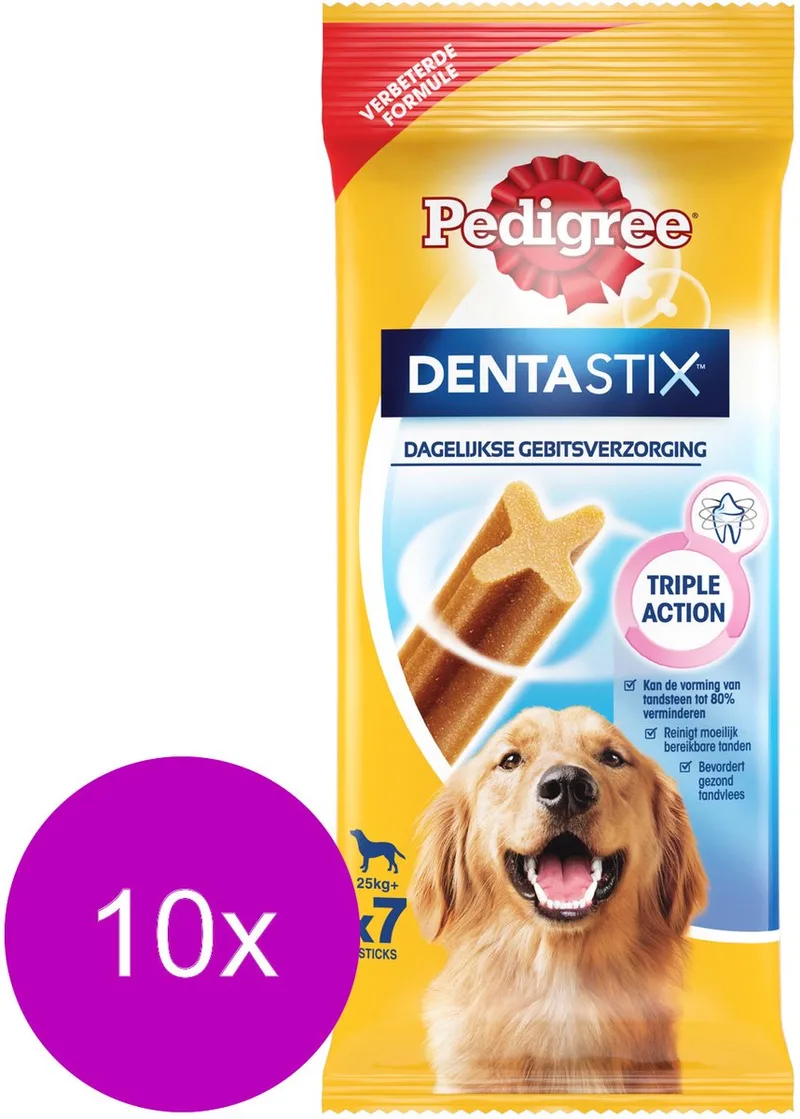 Dentastix - Maxi - Hondensnacks - 10 x 7 stuks de Pedigree – photo produit