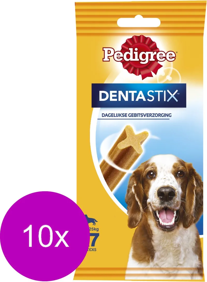 Dentastix Medium 180 gr - 10 stuks by Pedigree – product photo