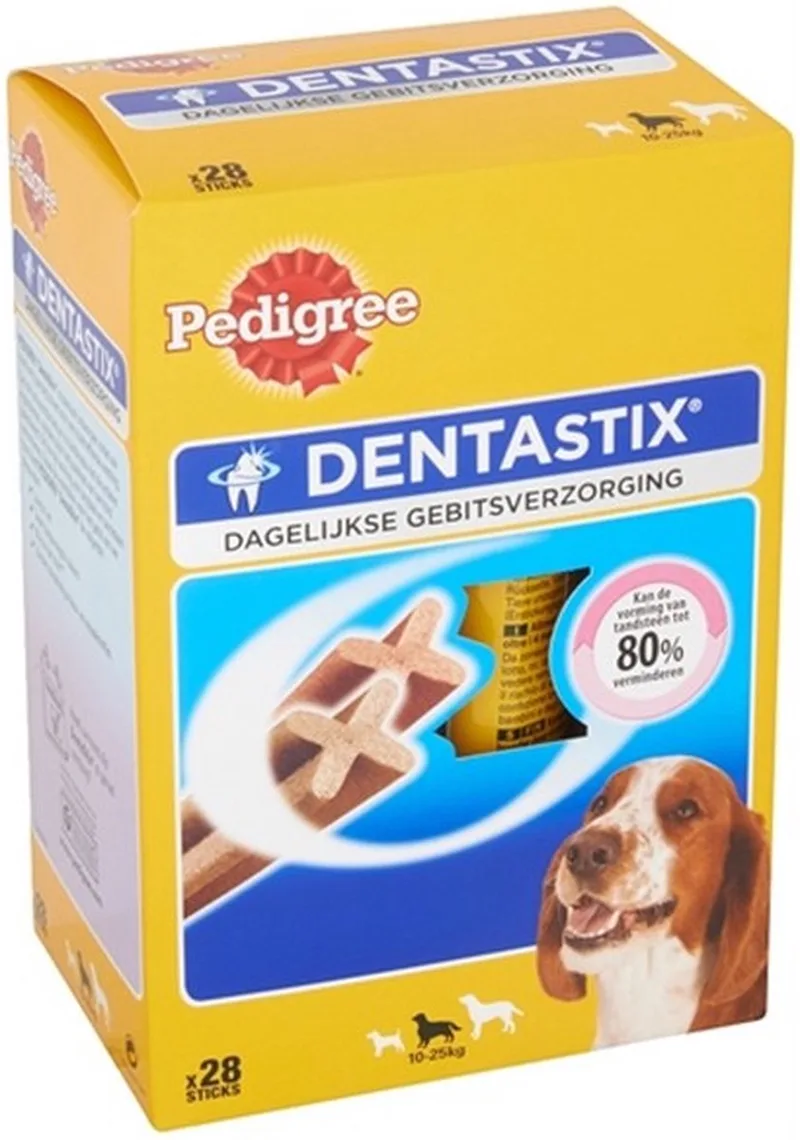 Dentastix - Medium - Hondensnack - 4 x 7 St de Pedigree – photo produit