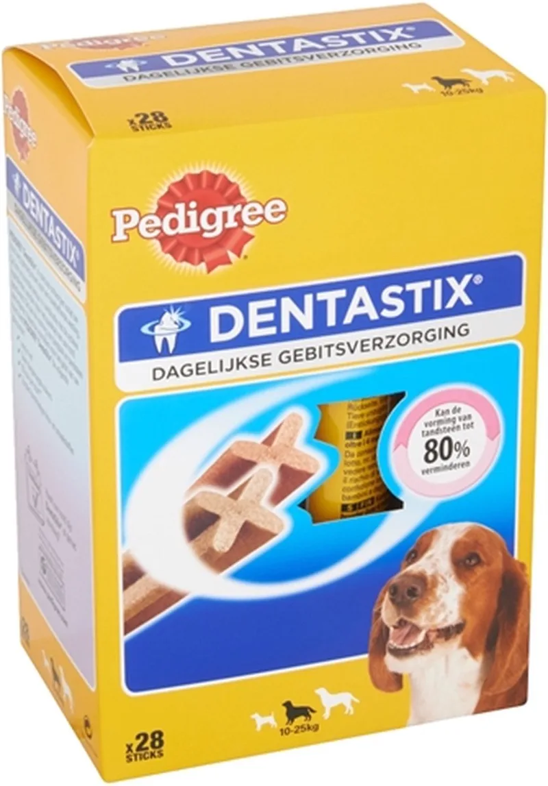 Dentastix - Medium - Hondensnack - 4 x 7 St de Pedigree – photo produit