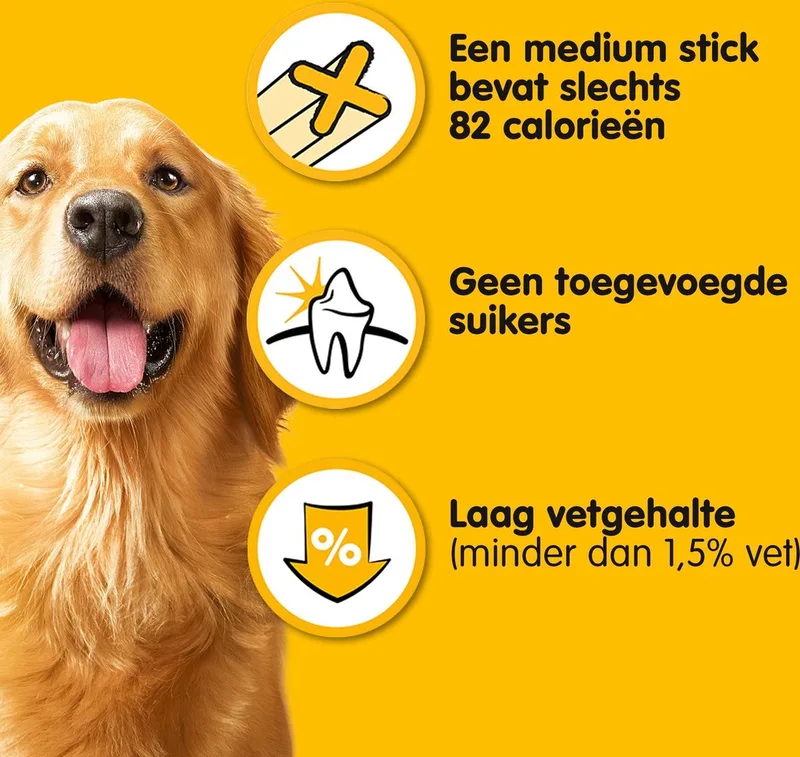 Dentastix - Medium - Hondensnack - Jaarpak 364 stuks (52 x 7 stuks) by Pedigree – product photo