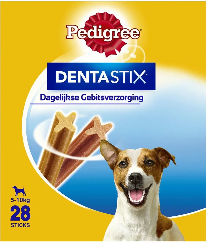 Dentastix Mini Hond Multipack - Gebitsverzorgende Hondensnack - 4 x 7 stuks de Pedigree – photo produit