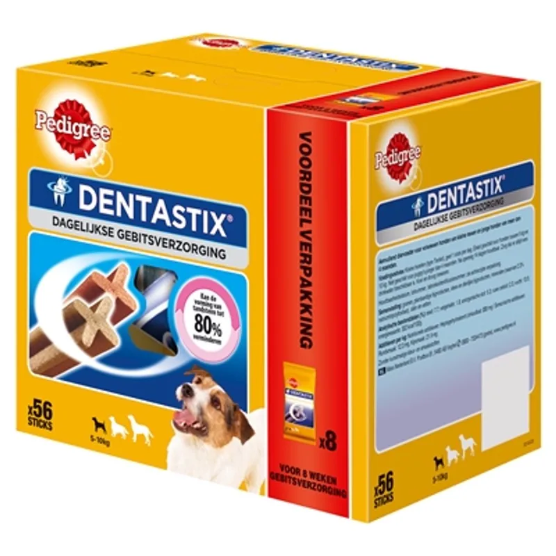 dentastix mini voordeelverpakking - 56 st 880 gr - 1 stuks by Pedigree – product photo