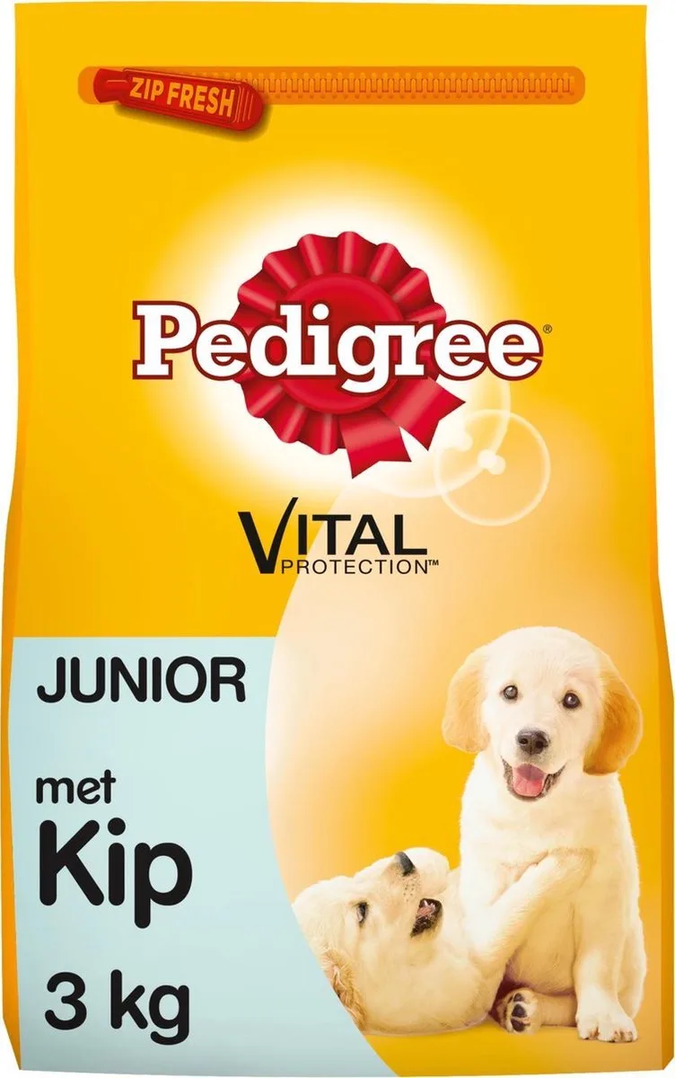 Droog Junior - Kip - Hondenvoer - 3 kg de Pedigree – photo produit