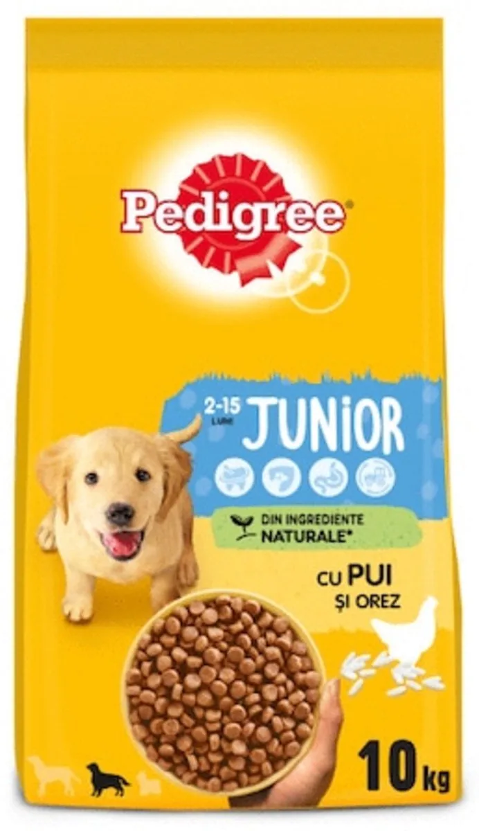 Droog Junior Kip - Rijst 10 kg fra Pedigree – produktbillede