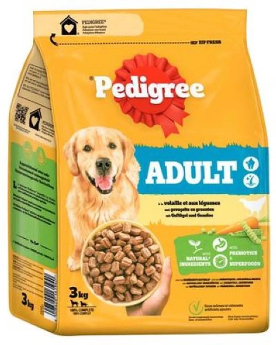 droogvoer gevogelte 3kg by Pedigree – product photo