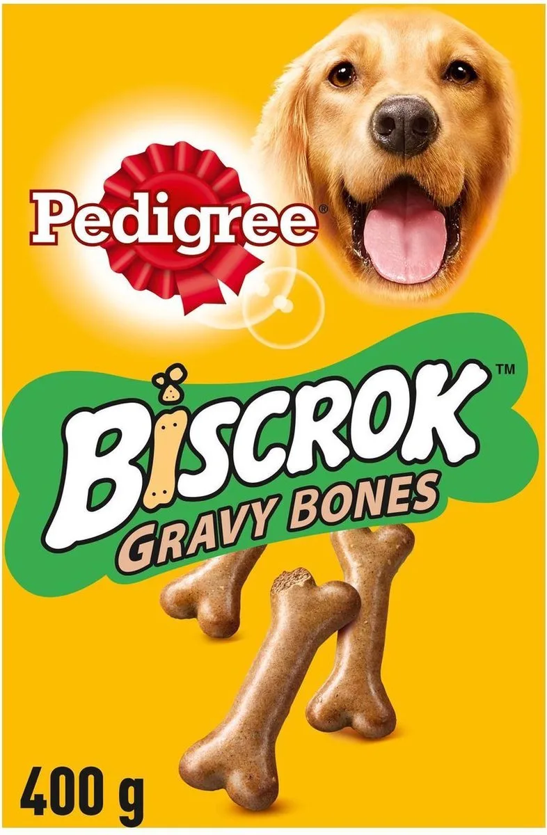 Gravy bones | 400 g,saus van Pedigree – productfoto